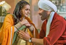 ਗਦਰ-2 ਦਾ ਸੀਨ ਵਿਵਾਦਾਂ ‘ਚ : ਗੁਰਦੁਆਰੇ ‘ਚ ਬਾਹਾਂ ‘ਚ ਬਾਹਾਂ ਪਾਈ ਦਿਸੇ ਸੰਨੀ ਦਿਓਲ ਤੇ ਅਮੀਸ਼ਾ ਪਟੇਲ