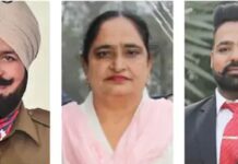 ਗੁਰਦਾਸਪੁਰ ਦੇ ਮੁੰਡੇ ਨੇ ASI, ਉਸਦੀ ਪਤਨੀ ਤੇ ਪੁੱਤਰ ਦਾ ਕੀਤਾ ਸੀ ਕਤਲ : ਵਾਰਦਾਤ ਪਿੱਛੋਂ ਚੋਰੀ ਦੀ ਬਾਈਕ ‘ਤੇ ਰਿਸ਼ਤੇਦਾਰਾਂ ਦੇ ਮਾਰਦਾ ਰਿਹਾ ਗੇੜੀਆਂ