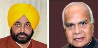 ਗਵਰਨਰ ਸਾਬ੍ਹ ਨੇ ਮੈਨੂੰ ਕਈ ‘ਲਵ ਲੈਟਰ’ ਲਿਖੇ ਹਨ, ਵਿਹਲੇ ਹਨ, ਕੋਈ ਹੋਰ ਕੰਮ ਨੀਂ ਤਾਂ ਚਿੱਠੀਆਂ ਲਿਖਣ ਬਹਿ ਜਾਂਦੇ ਨੇ : ਮਾਨ