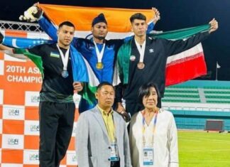 ਅੰਡਰ-20 ਏਸ਼ੀਅਨ ਅਥਲੈਟਿਕਸ ਚੈਂਪੀਅਨਸ਼ਿਪ : ਬਟਾਲਾ ਦੇ ਭਰਤਪ੍ਰੀਤ ਨੇ ਡਿਸਕਸ ਥਰੋਅ ‘ਚ ਜਿੱਤਿਆ ਗੋਲਡ