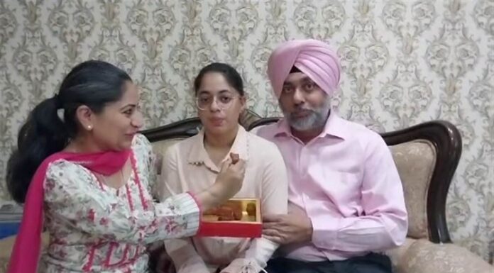 ਮੋਹਾਲੀ ਦੀ ਹਰਅਜ਼ੀਜ਼ ਨੇ NEET UG ਦੀ ਪ੍ਰੀਖਿਆ ‘ਚੋਂ ਹਾਸਲ ਕੀਤਾ 157ਵਾਂ ਰੈਂਕ