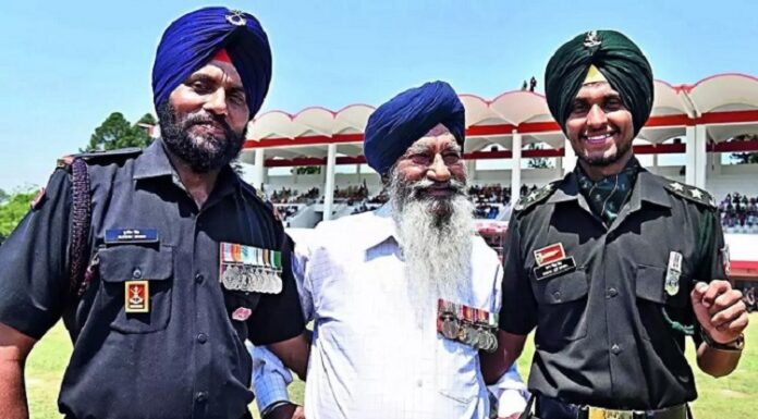 ਪੁੱਤ ਬਣਿਆ ਪਿਓ ਦਾ ਸੀਨੀਅਰ ਅਫਸਰ : ਗਗਨਜੋਤ ਨੇ ਭਾਰਤੀ ਫੌਜ ‘ਚ ਅਫਸਰ ਬਣ ਕੇ ਖੱਟਿਆ ਨਾਮਣਾ