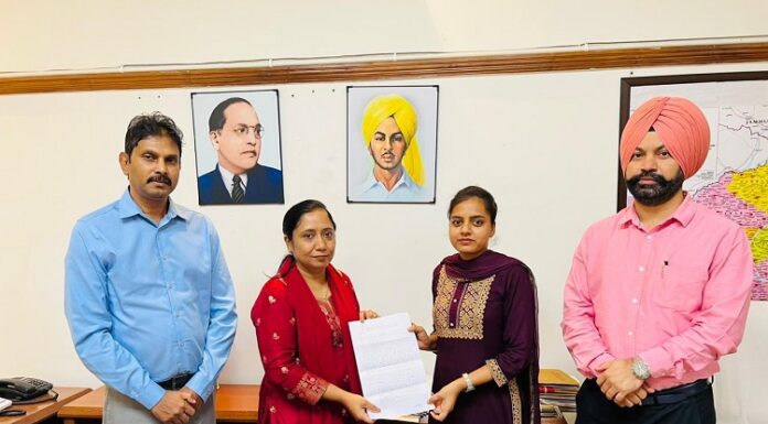 ਡਾ. ਬਲਜੀਤ ਕੌਰ ਨੇ ਸਮਾਜਿਕ ਨਿਆਂ ਵਿਭਾਗ ‘ਚ 25 ਕਲਰਕਾਂ ਨੂੰ ਸੌਂਪੇ ਨਿਯੁਕਤੀ ਪੱਤਰ