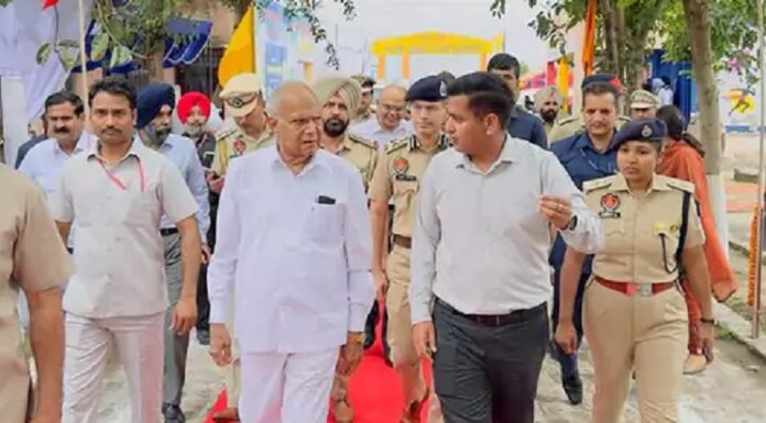 ਰਾਜਪਾਲ ਦੇ ਬਾਰਡਰ ਏਰੀਏ ਦੇ ਦੌਰੇ ‘ਤੇ ਵਿਵਾਦ : ‘ਆਪ’ ਮੰਤਰੀਆਂ ਦੇ ਸਵਾਲ ‘ਤੇ ਗਵਰਨਰ ਬੋਲੇ- ਆਈ ਡੌਂਟ ਕੇਅਰ