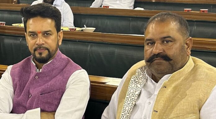 MP ਸੁਸ਼ੀਲ ਰਿੰਕੂ ਨੇ ਕੇਂਦਰੀ ਖੇਡ ਮੰਤਰੀ ਤੋਂ ਜਲੰਧਰ ‘ਚ ਖੇਡ ਸਟੇਡੀਅਮ ਬਣਾਉਣ ਦੀ ਕੀਤੀ ਮੰਗ