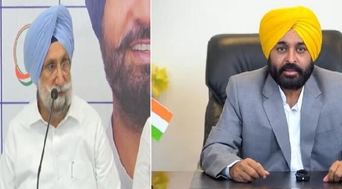 CM ਮਾਨ ਨੇ ਸੁਖਜਿੰਦਰ ਰੰਧਾਵਾ ਨੂੰ ਭੇਜਿਆ ਨੋਟਿਸ, ਲਿਖਿਆ – ਆਹ ਲਓ ਰੰਧਾਵਾ ਸਾਬ੍ਹ ਤੁਹਾਡੇ “ਅੰਸਾਰੀ” ਵਾਲਾ ਨੋਟਿਸ