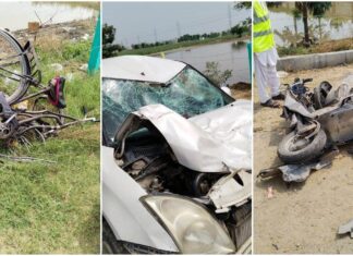 ਸਤਿਸੰਗ ਸੁਣ ਕੇ ਆ ਰਹੇ ਲੋਕਾਂ ਨਾਲ ਖਟਕੜ ਕਲਾਂ ਨੇੜੇ ਭਿਆਨਕ ਹਾਦਸਾ : 2 ਦੀ ਮੌਕੇ ‘ਤੇ ਮੌਤ, 3 ਜਣੇ ਸੀਰੀਅਸ