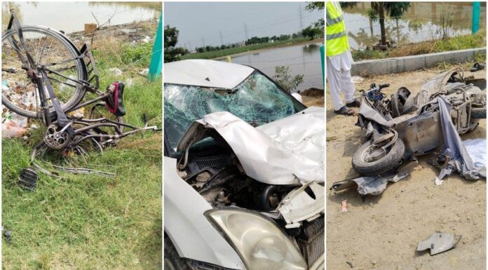 ਸਤਿਸੰਗ ਸੁਣ ਕੇ ਆ ਰਹੇ ਲੋਕਾਂ ਨਾਲ ਖਟਕੜ ਕਲਾਂ ਨੇੜੇ ਭਿਆਨਕ ਹਾਦਸਾ : 2 ਦੀ ਮੌਕੇ ‘ਤੇ ਮੌਤ, 3 ਜਣੇ ਸੀਰੀਅਸ