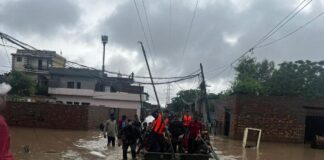 ਜਲੰਧਰ ਦੇ ਧੁੱਸੀ ਬੰਨ੍ਹ ‘ਚ 2 ਥਾਵਾਂ ‘ਤੇ ਪਾੜ : ਸ਼ਾਹਕੋਟ ਦੇ ਇਲਾਕਿਆਂ ‘ਚ ਦਾਖਲ ਹੋਣ ਲੱਗਾ ਪਾਣੀ, ਵੱਡੀਆਂ ਦਰਾੜਾਂ ਆਈਆਂ