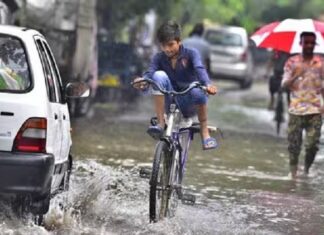 11 ਜ਼ਿਲ੍ਹਿਆਂ ‘ਚ ਜੰਮ ਕੇ ਵਰ੍ਹੇ ਬੱਦਲ : ਸੜਕਾਂ ‘ਤੇ ਡੇਢ ਫੁੱਟ ਤੱਕ ਪਾਣੀ ਭਰਿਆ, ਅੰਮ੍ਰਿਤਸਰ, ਜਲੰਧਰ ਤੇ ਮਾਲਵੇ ‘ਚ ਅਜੇ ਵੀ ਅਲਰਟ