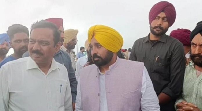 ਬਾਰਿਸ਼ ਨਾਲ ਪ੍ਰਭਾਵਿਤ ਇਲਾਕਿਆਂ ਦਾ CM ਮਾਨ ਨੇ ਲਿਆ ਜਾਇਜ਼ਾ