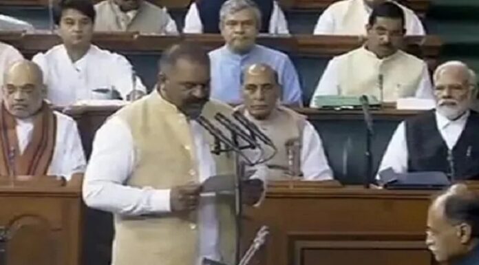 ‘ਆਪ’ ਦੇ MP ਸੁਸ਼ੀਲ ਰਿੰਕੂ ਨੇ ਲੋਕ ਸਭਾ ‘ਚ ਸੰਸਦ ਮੈਂਬਰ ਵਜੋਂ ਚੁੱਕੀ ਸਹੁੰ