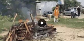 ਜਲੰਧਰ : ਸ਼ਾਹਕੋਟ ਏਰੀਏ ‘ਚ ਪਾਣੀ ਹੀ ਪਾਣੀ, ਸੜਕ ‘ਤੇ ਕੀਤਾ ਬਜ਼ੁਰਗ ਦਾ ਸਸਕਾਰ, ਪਰਿਵਾਰਕ ਮੈਂਬਰ ਬੋਲੇ- ਕੋਈ ਪੁੱਛ-ਪੜਤਾਲ ਨੀਂ