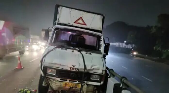 ਗੁਰੂਗ੍ਰਾਮ ‘ਚ ਕਾਰ ਦੀ ਕੈਂਟਰ ਨਾਲ ਹੋਈ ਭਿਆਨਕ ਟੱਕਰ, ਹਾਦਸੇ ‘ਚ 3 ਬੱਚਿਆਂ ਸਮੇਤ 4 ਦੀ ਮੌਤ