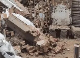 ਦਸੂਹਾ ‘ਚ ਭਾਰੀ ਮੀਂਹ ਕਾਰਨ ਡਿੱਗੀ ਇਮਾਰਤ, ਕਈ ਹੋਰਨਾਂ ਘਰਾਂ ਦਾ ਵੀ ਹੋਇਆ ਨੁਕਸਾਨ