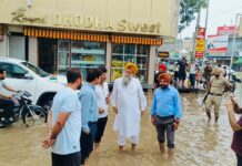 ਸਪੀਕਰ ਕੁਲਤਾਰ ਸੰਧਵਾਂ ਨੇ ਫ਼ਰੀਦਕੋਟ ਦੇ ਹੜ੍ਹ ਪ੍ਰਭਾਵਿਤ ਇਲਾਕਿਆਂ ਦਾ ਕੀਤਾ ਦੌਰਾ