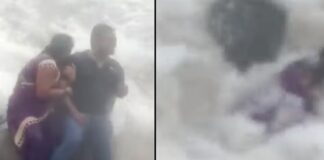ਮੰਮੀ-ਮੰਮੀ ਚੀਖਦੀ ਰਹੀ ਬੇਟੀ, ਪਾਣੀ ਦੀਆਂ ਲਹਿਰਾਂ ‘ਚ ਵਹਿ ਗਈ ਮਾਂ, ਸੈਲਫੀ ਲੈਣ ਦੇ ਚੱਕਰ ‘ਚ ਗੁਆਈ ਜਾਨ