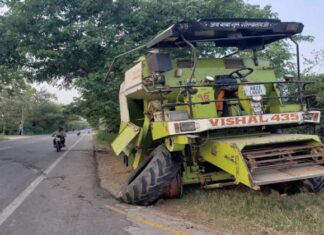 ਪਟਿਆਲਾ : ਕੰਬਾਈਨ ਤੇ ਸਵਿਫਟ ਦੀ ਭਿਆਨਕ ਟੱਕਰ, ਕਾਰ ਸਵਾਰ 2 ਸਕੇ ਭਰਾਵਾਂ ਦੀ ਮੌਤ