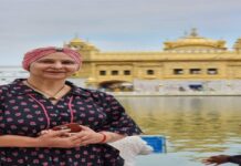 ਕੈਂਸਰ ਪੀੜਤ ਨਵਜੋਤ ਕੌਰ ਸਿੱਧੂ ਸ੍ਰੀ ਹਰਿਮੰਦਰ ਸਾਹਿਬ ਨਤਮਸਤਕ, ਦੇਹ ਅਰੋਗਤਾ ਦੀ ਕੀਤੀ ਅਰਦਾਸ