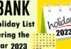 Bank Holidays : ਸਤੰਬਰ ਮਹੀਨੇ ‘ਚ 16 ਦਿਨ ਬੰਦ ਰਹਿਣਗੇ ਬੈਂਕ, ਪੜ੍ਹੋ ਡਿਟੇਲ