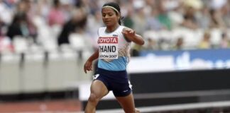 ਭਾਰਤ ਦੀ ਕੌਮਾਂਤਰੀ ਐਥਲੀਟ ਦੁਤੀ ਚੰਦ ਡੋਪ ਟੈਸਟ ‘ਚ ਫੇਲ੍ਹ, ਚਾਰ ਸਾਲ ਲਈ ਸਸਪੈਂਡ