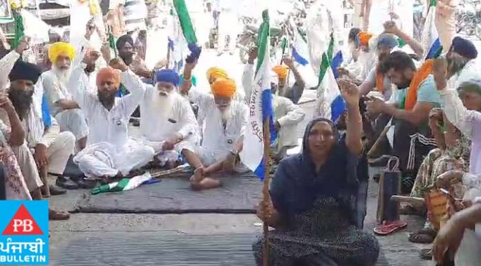 ਕਿਸਾਨ ਦੀਆਂ ਗ੍ਰਿਫਤਾਰੀਆਂ ਦੇ ਵਿਰੋਧ ‘ਚ ਉਸਮਾ ਟੋਲ ਪਲਾਜ਼ਾ ‘ਤੇ ਧਰਨਾ ਦੂਜੇ ਦਿਨ ਵੀ ਜਾਰੀ