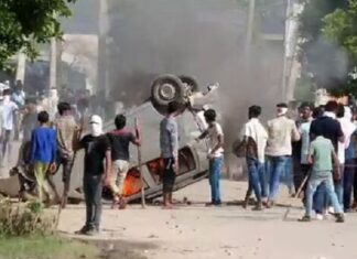 ਹਰਿਆਣਾ ‘ਚ ਹਿੰਸਾ ਤੋਂ ਬਾਅਦ ਤਣਾਅ, 4 ਦੀ ਮੌਤ: ਨੂਹ ‘ਚ 2 ਦਿਨ ਦਾ ਕਰਫਿਊ; ਇੰਟਰਨੈੱਟ ਬੰਦ