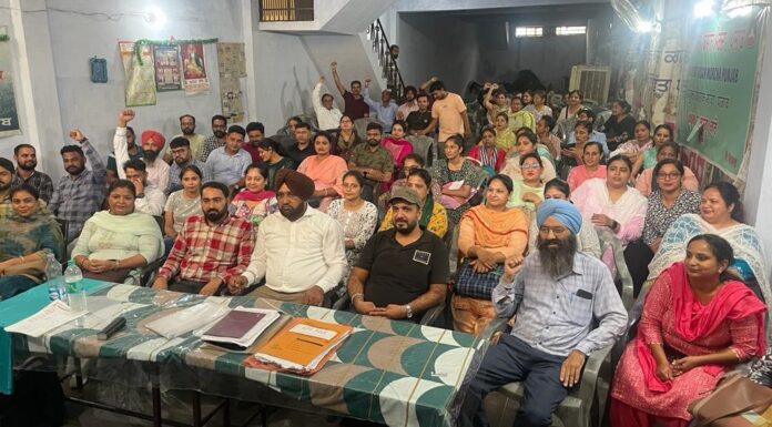 ਪੰਜਾਬ ਏਡਜ਼ ਕੰਟਰੋਲ ਇੰਪ. ਵੈਲਫੇਅਰ ਐਸੋਸੀਏਸ਼ਨ. ਵੱਲੋ 15 ਅਗਸਤ ਨੂੰ ਪਟਿਆਲਾ ਵਿਖੇ ਰੋਸ ਪ੍ਰਦਰਸ਼ਨ ਦਾ ਐਲਾਨ -ਦਿਓਲ