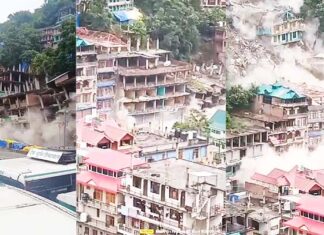 ਕੁੱਲੂ ‘ਚ 26 ਸਕਿੰਟਾਂ ‘ਚ 8 ਇਮਾਰਤਾਂ ਡਿੱਗੀਆਂ, 24 ਘੰਟਿਆਂ ‘ਚ 12 ਲੋਕਾਂ ਦੀ ਮੌਤ