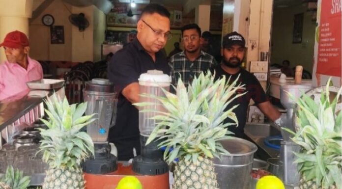 ਜਲੰਧਰ ਦੇ ਸਵੀਟੀ ਜੂਸ ਬਾਰ ਦੇ ਨੂਡਲਸ ‘ਚੋਂ ਬਿੱਛੂ ਨਿਕਲਣ ਦੇ ਮਾਮਲੇ ‘ਚ ਸਿਹਤ ਵਿਭਾਗ ਦੀ ਛਾਪੇਮਾਰੀ