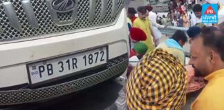 ਬੱਸ ਦੀ ਉਡੀਕ ਕਰ ਰਹੀਆਂ 2 ਔਰਤਾਂ ਨੂੰ ਤੇਜ਼ ਰਫਤਾਰ ਸਕਾਰਪੀਓ ਨੇ ਮਾਰੀ ਟੱਕਰ, ਮੌਤ