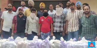 STF ਨੇ 41 ਕਿੱਲੋ ਹੈਰੋਇਨ ਸਣੇੇ 3 ਤਸਕਰ ਚਾਰ ਮੋਬਾਈਲ ਕੀਤੇ ਕਾਬੂ
