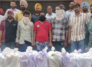 STF ਨੇ 41 ਕਿੱਲੋ ਹੈਰੋਇਨ ਸਣੇੇ 3 ਤਸਕਰ ਚਾਰ ਮੋਬਾਈਲ ਕੀਤੇ ਕਾਬੂ