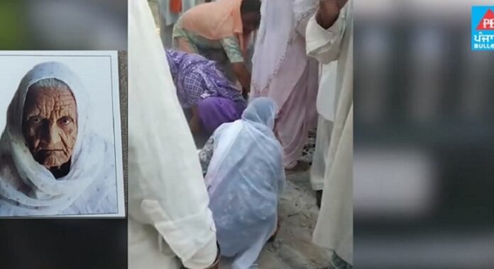 ਕਪੂਰਥਲਾ : ਬਜ਼ੁਰਗ ਮਾਂ ਦੇ ਫੁਲ ਚੁਗਣ ਮੌਕੇ ਹੀ ਜ਼ਮੀਨ ਦੀ ਵੰਡ ਨੂੰ ਲੈ ਕੇ ਫਸੇ ਪਰਿਵਾਰਕ ਮੈਂਬਰ, ਵੇਖੋ ਵੀਡੀਓ