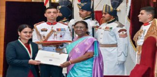 ਪੰਜਾਬ ਦੀ ਸ਼੍ਰੇਆ ਮੈਣੀ ਰਾਸ਼ਟਰਪਤੀ ਮੁਰਮੂ ਵੱਲੋਂ NSS ਐਵਾਰਡ ਨਾਲ ਸਨਮਾਨਿਤ