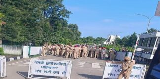 ਪੁਲਿਸ ਛਾਉਣੀ ਬਣੀ ਪੰਜਾਬੀ ਯੂਨੀਵਰਸਿਟੀ, ਵਿਦਿਆਰਥੀ ਸੰਘਰਸ਼ ਨੂੰ ਟਾਲਣ ਲਈ ਭਾਰੀ ਸੁਰੱਖਿਆ ਮੁਲਾਜ਼ਮ ਤਾਇਨਾਤ