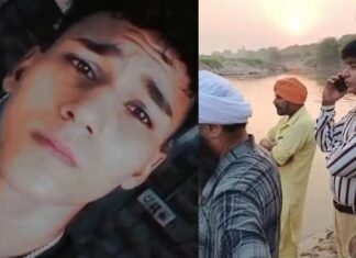 ਸਤਲੁਜ ਦਰਿਆ ਦੇ ਤੇਜ਼ ਵਹਾਅ ‘ਚ ਰੁੜ੍ਹਿਆ 17 ਸਾਲ ਦਾ ਨੌਜਵਾਨ, ਭਾਲ ਜਾਰੀ