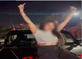 ਜਲੰਧਰ ‘ਚ ਪੁਲਿਸ ਮੁਲਾਜ਼ਮ ਦੀ ਸਰਕਾਰੀ ਗੱਡੀ ‘ਤੇ ਚੜ੍ਹ ਕੇ ਕੁੜੀ ਨੇ ਬਣਾਈ ਰੀਲ, SHO ਲਾਈਨ-ਹਾਜ਼ਰ