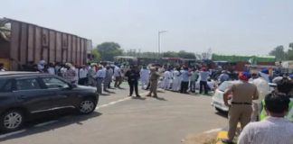 ਕਿਸਾਨਾਂ ਨੇ ਦਿੱਲੀ-ਚੰਡੀਗੜ੍ਹ ਨੈਸ਼ਨਲ ਹਾਈਵੇ ਕੀਤਾ ਜਾਮ, ਮੁਸਾਫਿਰ ਹੋ ਰਹੇ ਖੱਜਲ-ਖੁਆਰ