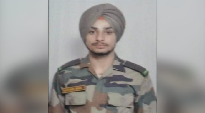 ਸੁਨਾਮ ਦਾ ਫੌਜੀ ਜਵਾਨ ਪਰਮਿੰਦਰ ਸਿੰਘ ਕਾਰਗਿਲ ‘ਚ ਸ਼ਹੀਦ, 1 ਸਾਲ ਪਹਿਲਾਂ ਹੋਇਆ ਸੀ ਵਿਆਹ