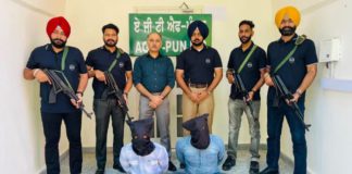 AGTF ਤੇ ਮੋਹਾਲੀ ਪੁਲਿਸ ਵੱਲੋਂ ਬੰਬੀਹਾ ਗੈਂਗ ਦੇ 2 ਸਾਥੀ ਅਸਲੇ ਸਮੇਤ ਗ੍ਰਿਫਤਾਰ