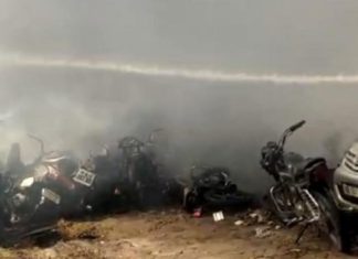 ਮੋਹਾਲੀ ਦੀ ਪੁਲਿਸ ਚੌਕੀ ‘ਚ ਲੱਗੀ ਭਿਆਨਕ ਅੱਗ : ਸਾਰਾ ਸਾਮਾਨ ਸੜ ਕੇ ਸੁਆਹ