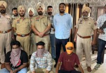 ਪੰਜਾਬ ਪੁਲਿਸ ਨੇ ਬੱਬਰ ਖਾਲਸਾ ਇੰਟਰਨੈਸ਼ਨਲ ਮਾਡਿਊਲ ਦੇ ਤਿੰਨ ਮੈਂਬਰ 2 ਪਿਸਤੌਲਾਂ ਸਮੇਤ ਕੀਤੇ ਕਾਬੂ