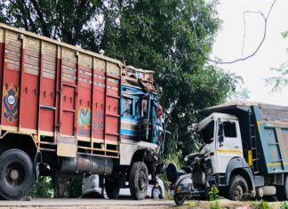 ਹੁਸ਼ਿਆਰਪੁਰ : ਟਿੱਪਰ ਤੇ ਟਰੱਕ ਦੀ ਆਹਮੋ-ਸਾਹਮਣੇ ਹੋਈ ਭਿਆਨਕ ਟੱਕਰ; ਚਾਲਕ ਦੀ ਮੌਤ