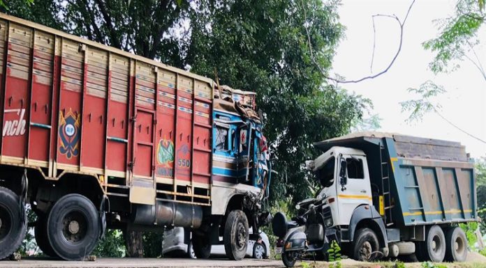 ਹੁਸ਼ਿਆਰਪੁਰ : ਟਿੱਪਰ ਤੇ ਟਰੱਕ ਦੀ ਆਹਮੋ-ਸਾਹਮਣੇ ਹੋਈ ਭਿਆਨਕ ਟੱਕਰ; ਚਾਲਕ ਦੀ ਮੌਤ