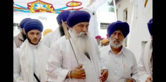ਖਾਲਸਾ ਵਹੀਰ ਨੂੰ ਰੋਕਣ ਲਈ ਦਮਦਮੀ ਟਕਸਾਲ ਦੇ ਮੁਖੀ ਗਿਆਨੀ ਬਾਬਾ ਰਾਮ ਸਿੰਘ ਨੂੰ ਘਰ ‘ਚ ਕੀਤਾ ਨਜ਼ਰਬੰਦ