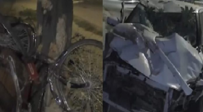 ਲੁਧਿਆਣਾ : ਤੇਜ਼ ਰਫਤਾਰ ਕਾਰ ਨੇ 3 ਲੋਕਾਂ ਨੂੰ ਮਾਰੀ ਭਿਆਨਕ ਟੱਕਰ; ਰਿਕਸ਼ੇ ਵਾਲੇ ਦੀ ਮੌਤ, 2 ਮਜ਼ਦੂਰਾਂ ਦੀ ਹਾਲਤ ਨਾਜ਼ੁਕ