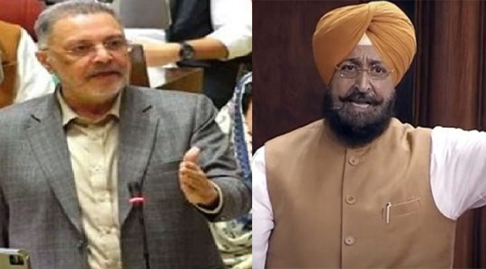 ਪੰਜਾਬ ਵਿਧਾਨ ਸਭਾ ‘ਚ ਕਾਂਗਰਸੀ ਆਗੂ ਪ੍ਰਤਾਪ ਬਾਜਵਾ ਦੀ ਸਿਹਤ ਮੰਤਰੀ ਨਾਲ ਖੜਕੀ, ਗਰਮ ਹੋਇਆ ਮਾਹੌਲ