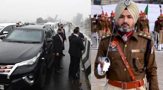 ਬਠਿੰਡਾ : PM ਮੋਦੀ ਦੀ ਸੁਰੱਖਿਆ ‘ਚ ਕੁਤਾਹੀ ਵਰਤਣ ਦੇ ਮਾਮਲੇ ‘ਚ SP ਗੁਰਵਿੰਦਰ ਸਿੰਘ ਸਾਂਗਾ ਸਸਪੈਂਡ