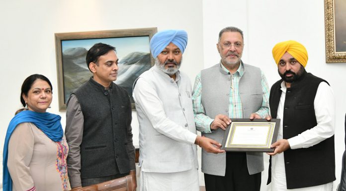 ਵੱਡੀ ਖਬਰ : CM ਭਗਵੰਤ ਮਾਨ ਦੀ ਅਗਵਾਈ ‘ਚ ਆਮ ਆਦਮੀ ਕਲੀਨਿਕਾਂ ਨੂੰ ਮਿਲੀ ਆਲਮੀ ਮਾਨਤਾ